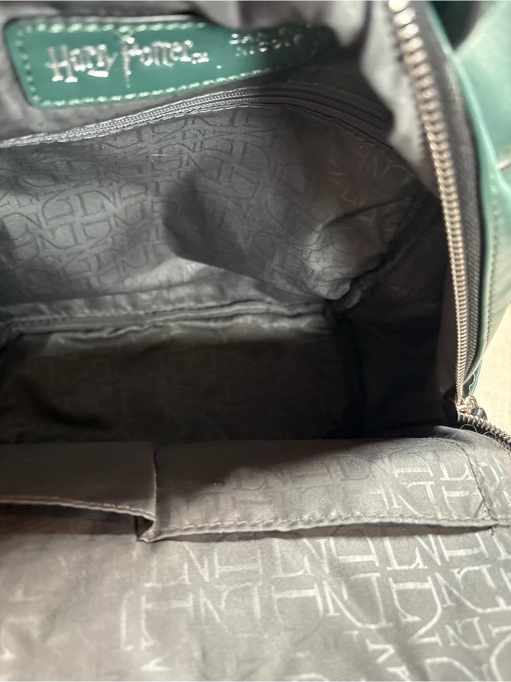 Danielle Nicole Emerald Slytherin Quilted Mini Backpack Plus Extras